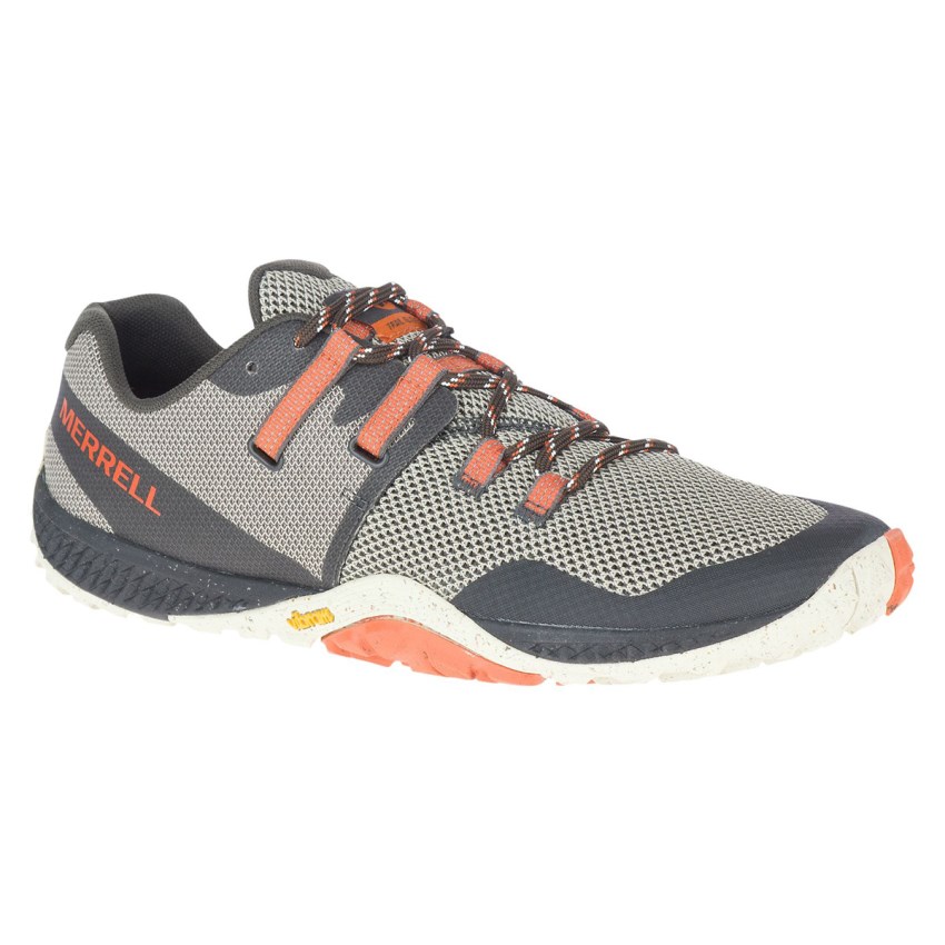 Chaussure Trail Merrell Glove 6 Eco Grise Homme | P.Y.OCVX